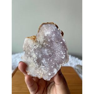 Pink Druzy Pink Amethyst Slab Crystal